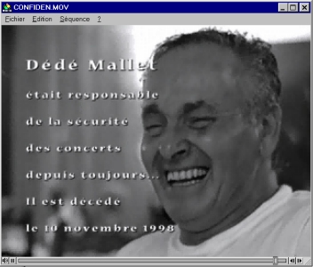Tournée En passant Tournée 1998