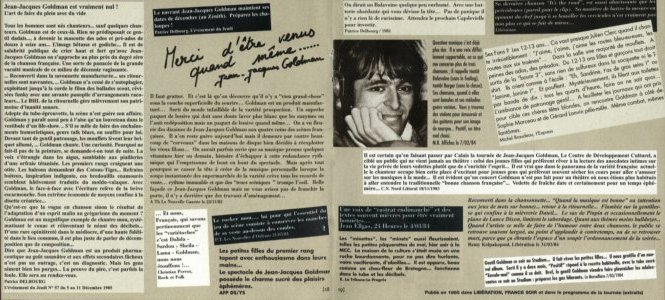 Tournée Singulier 81-89