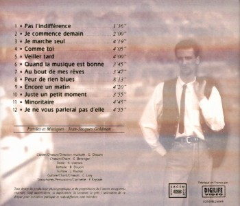 Tournée Eric Landman chante Jean-Jacques Goldman, les années 80